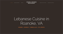 Desktop Screenshot of cedarsofroanoke.com